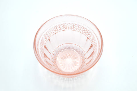 ガラス猪口「庄内craft」(桃)