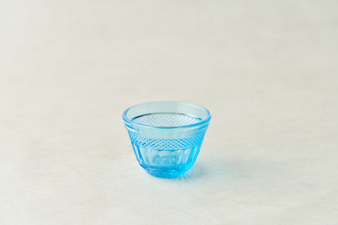 日本酒酒器・ガラス猪口・ブルー