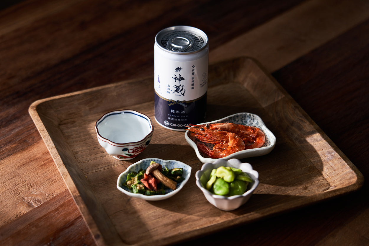 京都の日本酒一合缶｜松山酒造「十石」純米吟醸酒 – 益や製菓
