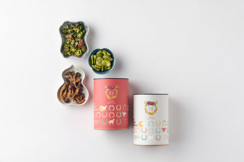 おつまみ3種詰め合わせ「謹賀新年2026 -干支ラベル-」