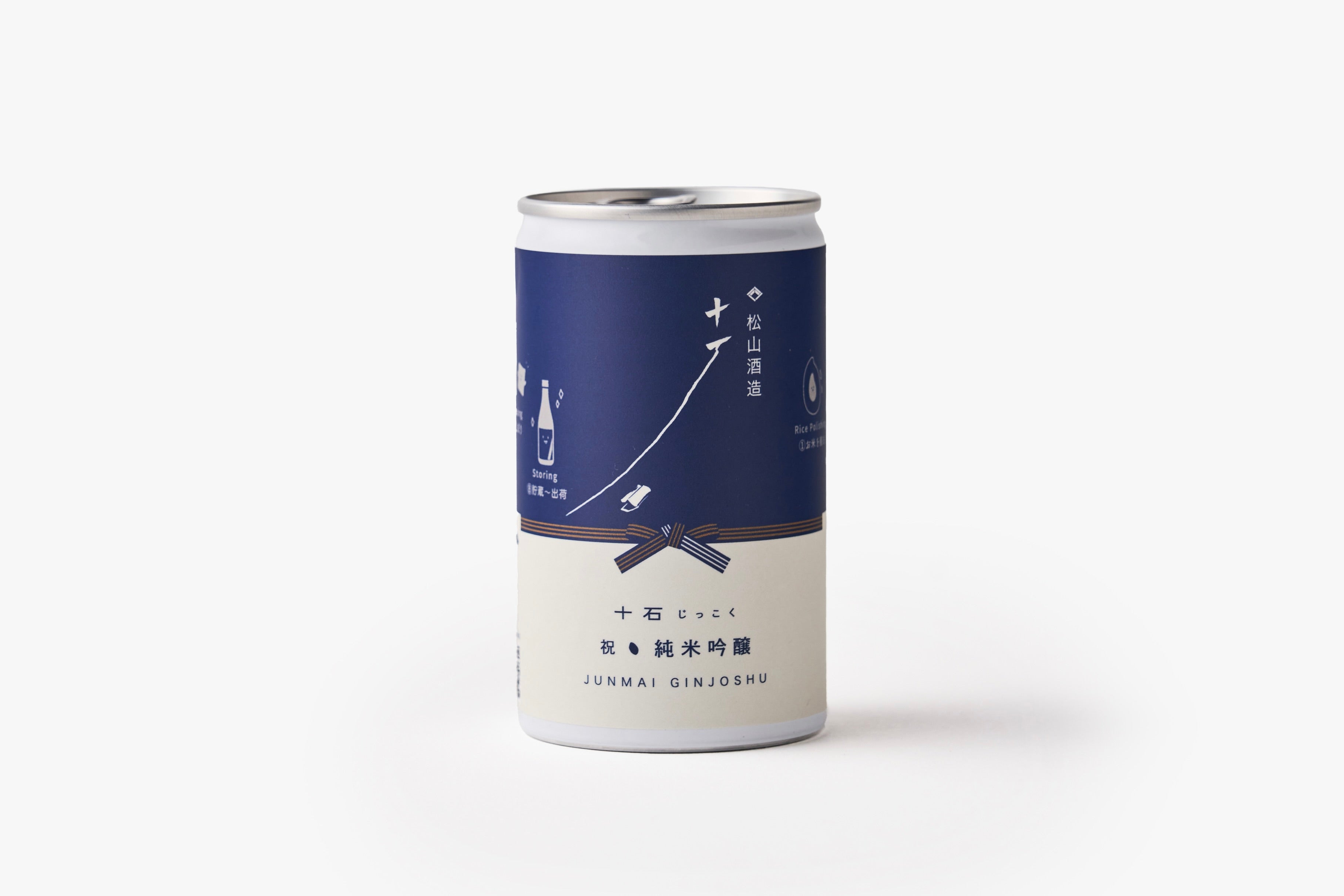 京都の日本酒一合缶｜松山酒造「十石」純米吟醸酒 – 益や製菓
