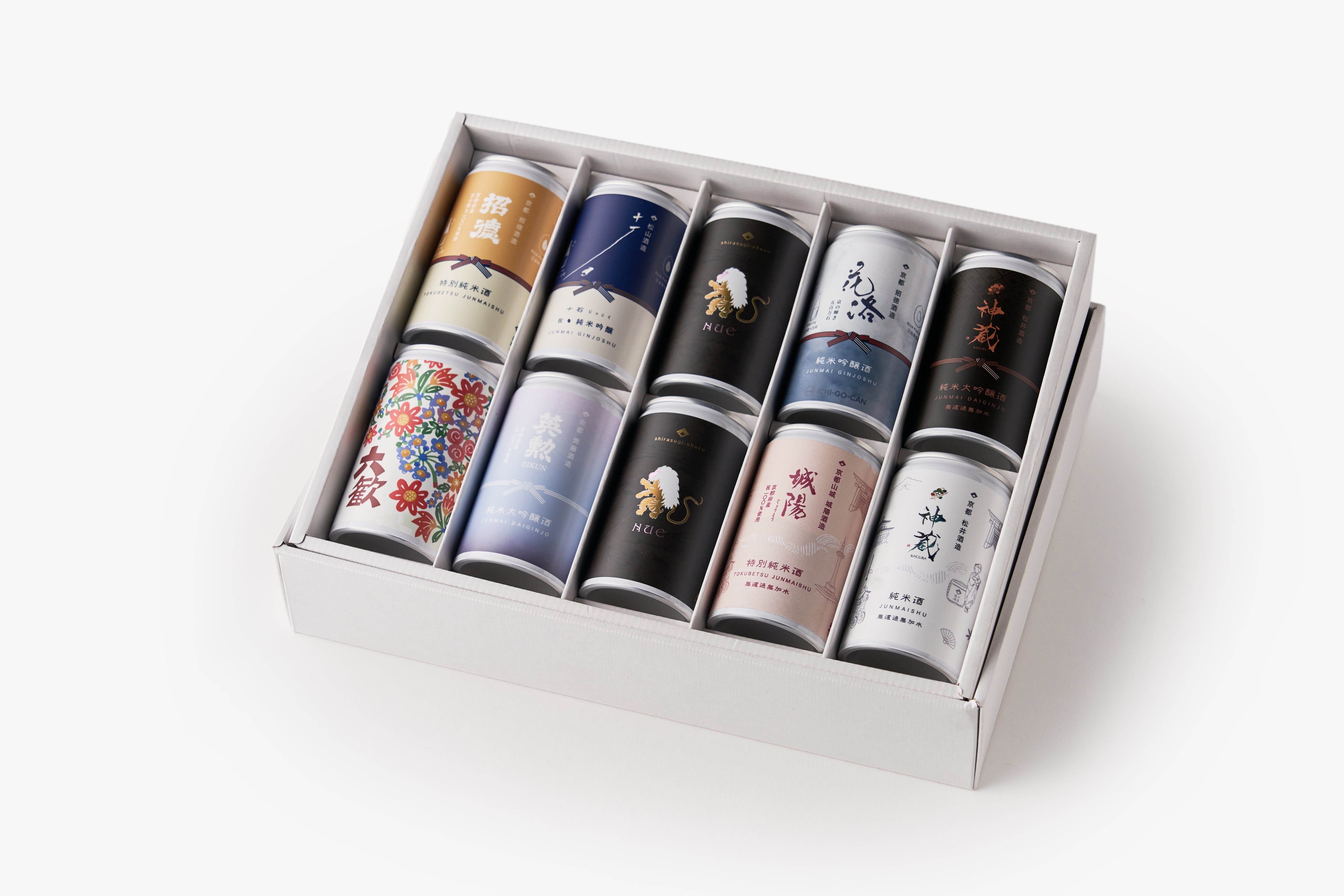 送別やご挨拶に選ばれる 日本酒10缶飲み比べギフト｜益や製菓 – 益や