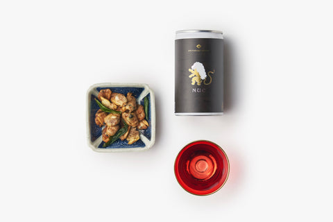 白杉酒造「Nue」 ×　アサリと九条ねぎの酒蒸し