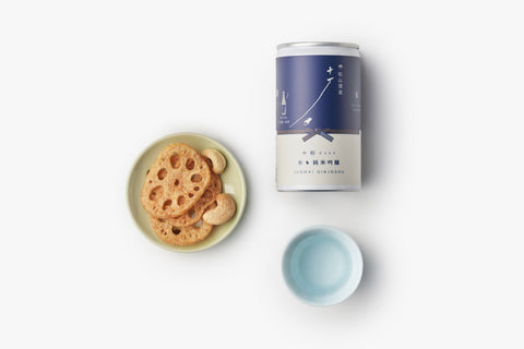 松山酒造「十石」純米吟醸酒 × わさびそら豆