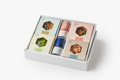 日本酒とおつまみのギフトセット