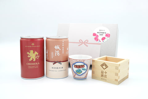 【母の日限定】日本酒と酒器の詰め合わせギフト