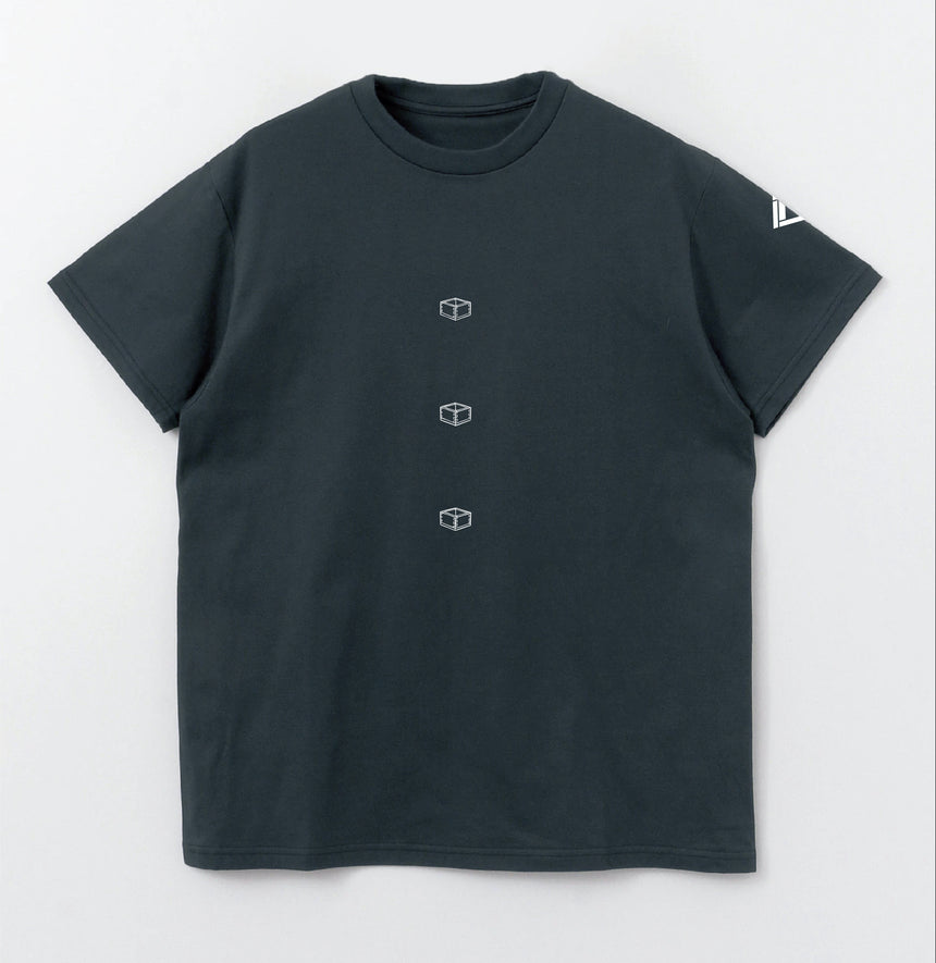 益やオリジナルTシャツ 「うつわシャツ」黒
